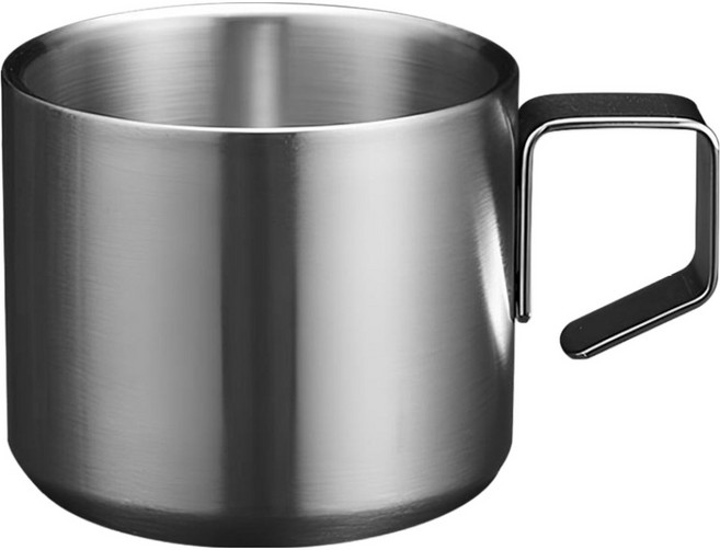 월드크린 스텐 304 이중 머그 컵 150ml, 1개