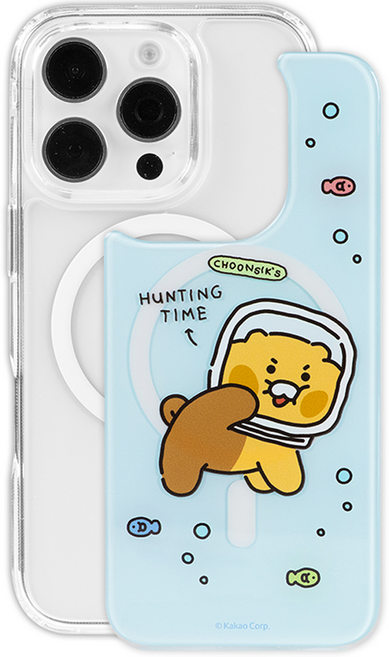 카카오프렌즈 춘식이 데일리 퓨어쉴드 맥세이프 휴대폰 케이스