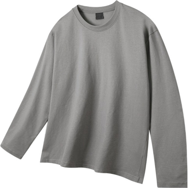 해리슨 남성용 베이직 라운드 롱슬리브 티셔츠 HA-1528 WES1049