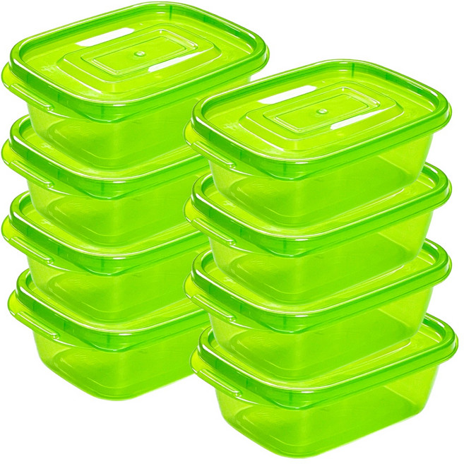 바칠레 신선 야채보관통, 8개, 300ml