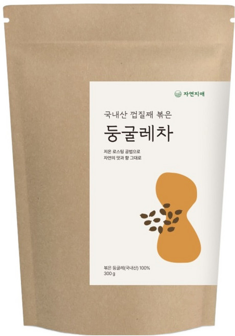 자연지애 국내산 볶은 둥굴레차, 300g, 1개, 1개입