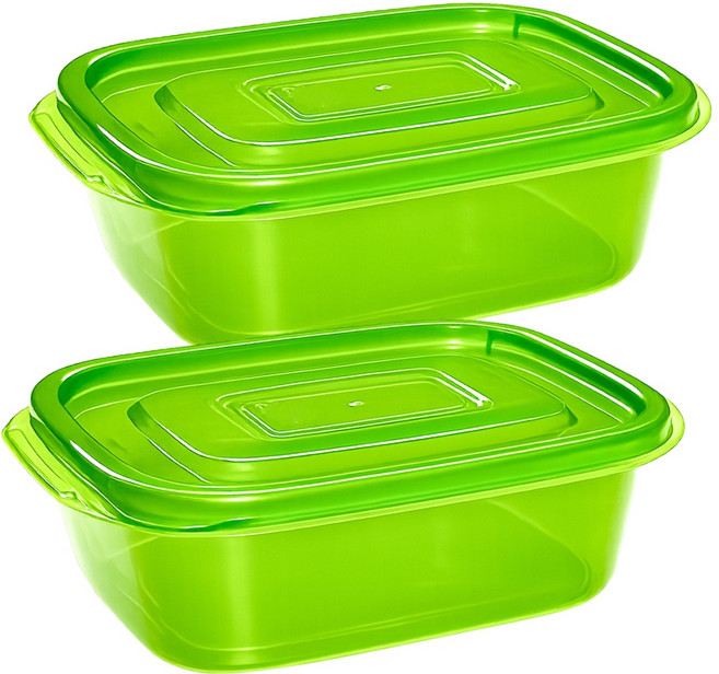 바칠레 신선 야채보관통, 2개, 500ml