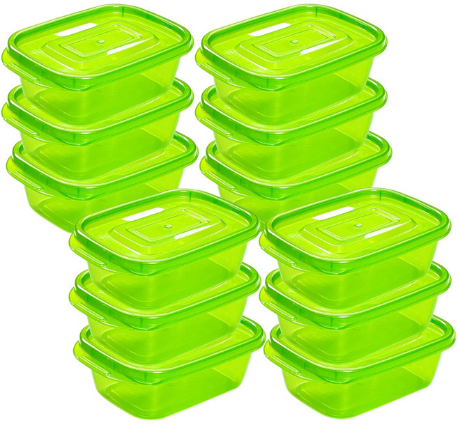 바칠레 신선 야채보관통, 12개, 300ml