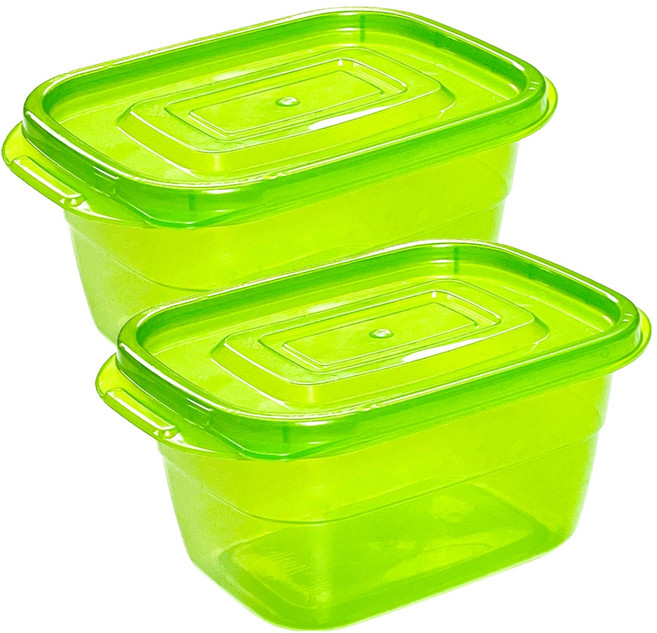 바칠레 신선 야채보관통, 2개, 1L