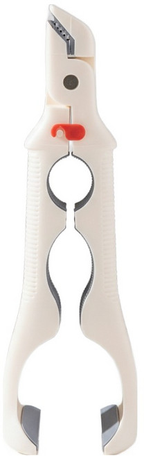 몰투데이 만능 냄비 그릇 뚜껑 집게, 화이트, 1개