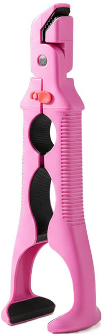 몰투데이 만능 냄비 그릇 뚜껑 집게, 핑크, 1개