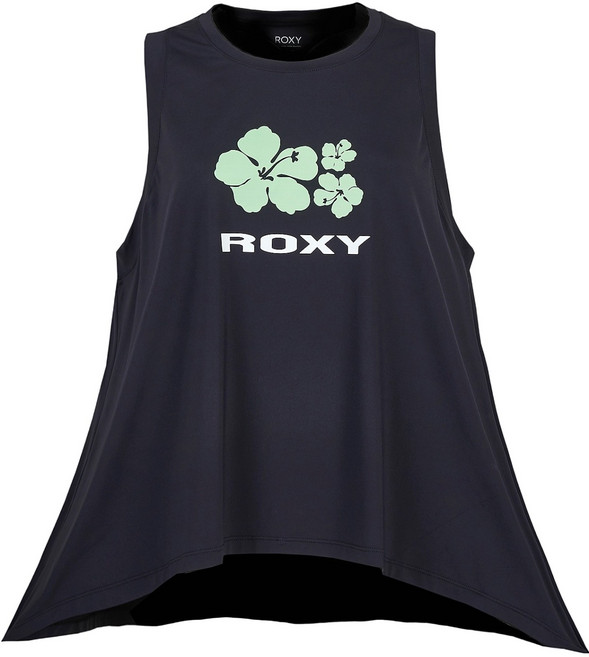 록시 여성용 루즈핏 탱크탑 래쉬가드 상의 RE21RE288BLK