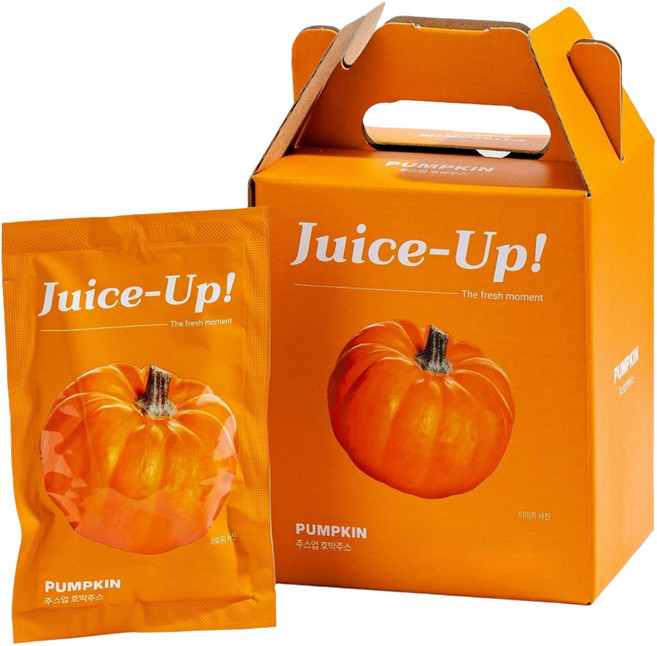 주스업 호박 주스 10p, 1개, 800ml