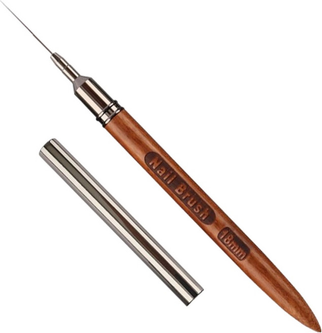 퍼니네일 라인 브러쉬 KN-B3099, 1개, 혼합색상