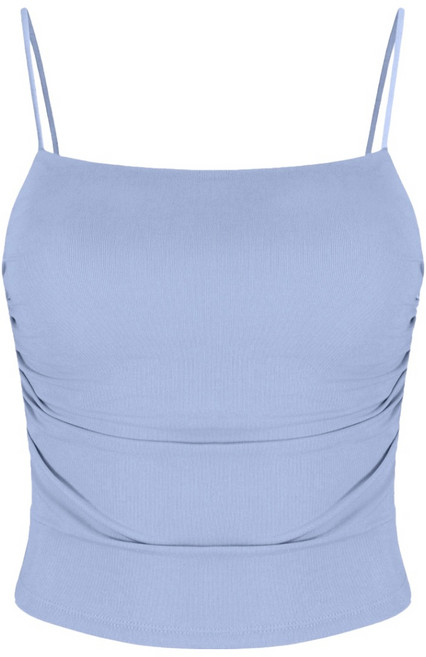 부루앤쥬디 여성용 사이드 셔링 슬림핏 캡 나시 BOSFTK501B