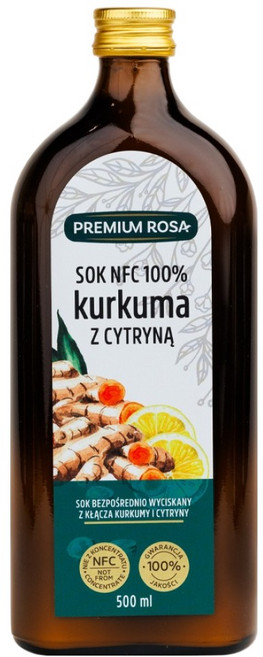 프리미엄로사 커큐민 강황 레몬 원액, 500ml, 1개