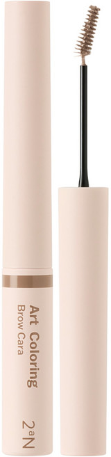 투에이엔 아트 컬러링 브로우 카라, 01 밀키 브라운, 1개