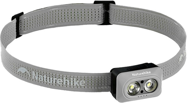 Naturehike 挪客 星嶼Air迷你頭燈, 岩石灰, 1個