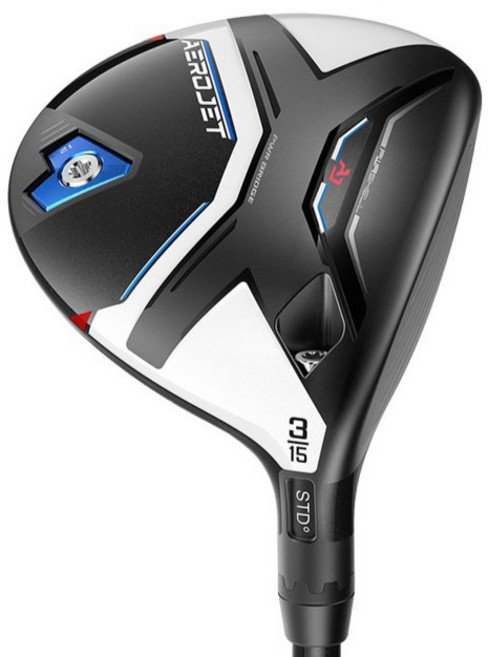 코브라골프 남성용 2023년 에어로젯 페어웨이우드, R, 18도