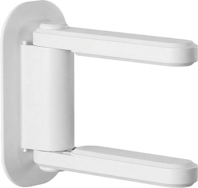 디펜즈만 현관문 방문 이중잠금 안전고리 잠금장치, 화이트, 1개