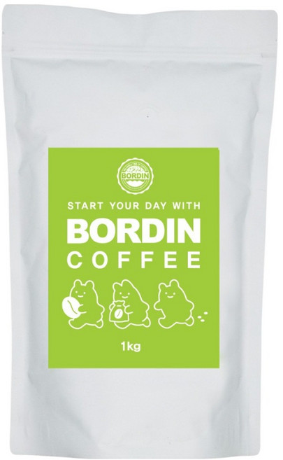 BORDIN 單一產區藍山咖啡豆, 1kg, 1個