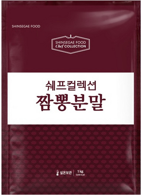 신세계푸드 쉐프컬렉션 짬뽕분말, 1kg, 1개