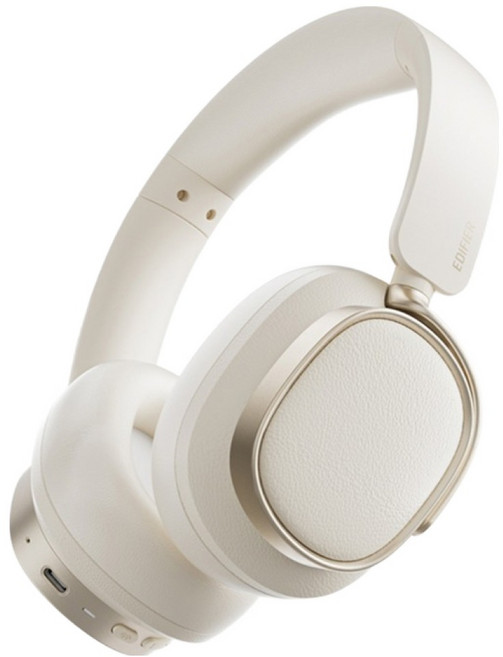 에디파이어 무선 노이즈캔슬링 오버이어 헤드폰, 아이보리, ES850NB