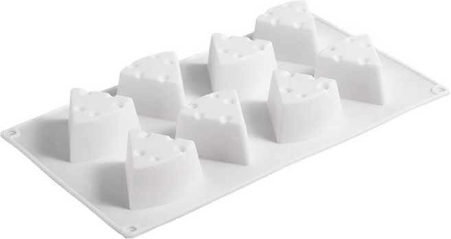 모던앳 치즈 비누 실리콘 몰드 8구, 1개