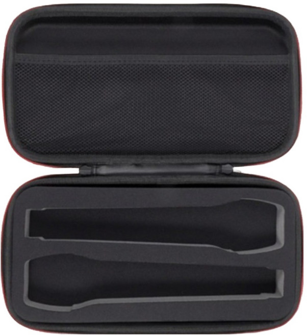 GRAYCO JBL AS3 무선 마이크 하드쉘 핸드 스트랩 케이스, 1개, 블랙