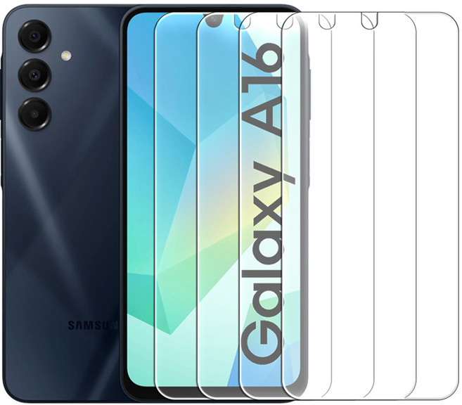 GRAYCO 강화유리 휴대폰 액정보호 방탄필름 4p 세트, 1세트