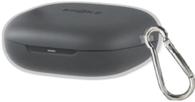 GRAYCO 샥즈 오픈핏 2 크리스탈 슬림 케이스, 1개, 투명