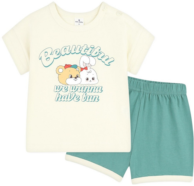 MilkBaby 허그미 상하의 세트