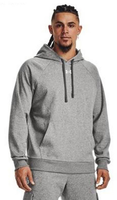 언더아머 남성용 UA 라이벌 플리스 기모 후디 1379757-025