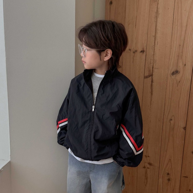 프롬아이 아동용 테잎드랙 점퍼