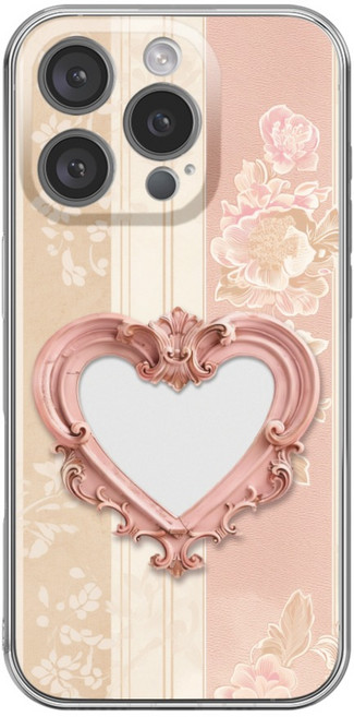 핫티몰 로맨틱 스트라이프 프린팅 휴대폰 케이스