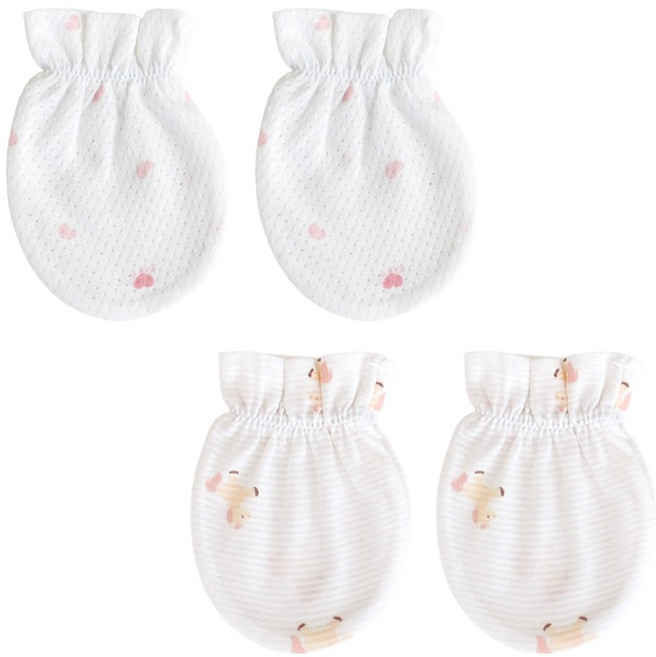 베이비앤아이 신생아 손싸개 2종 세트