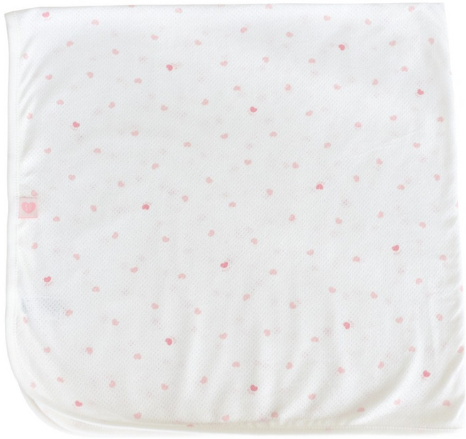 베이비앤아이 신생아용 하트 메쉬 속싸개