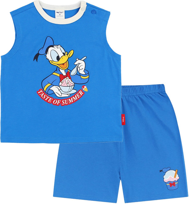 mollimelli friends 迪士尼唐老鴨無袖居家服套裝