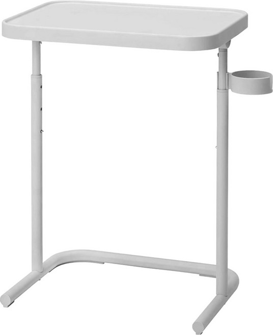 밴프 각도조절 사이드테이블, 화이트