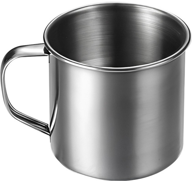 월드크린 스텐 304 라이트 양치 컵 250ml, 1개