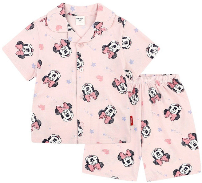 몰리멜리프렌즈 디즈니 미키 미니마우스 드림 반팔 파자마 상하의 세트