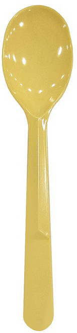 메이그린 아이스크림 스푼 노랑, 100개, 1개입