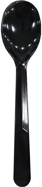 Maygreen 아이스크림 스푼 12cm 검정, 200개, 1개입