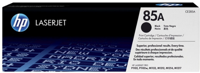 HP 85A 정품토너 CE285A, 검정, 1개