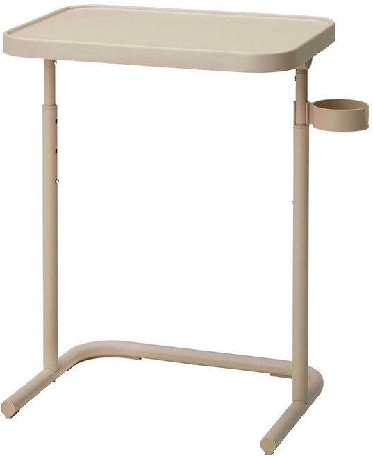 밴프 각도조절 사이드테이블, 아이보리