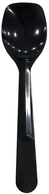 메이그린 아이스크림 스푼 소 검정, 100개, 1개입