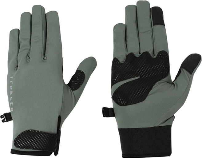 트렉스타 카랭 등산장갑 양손착용 세트, 올리브, 1세트