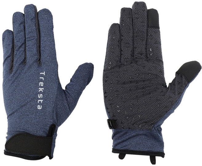트렉스타 트로피 등산장갑 양손착용 세트, 네이비, 1세트