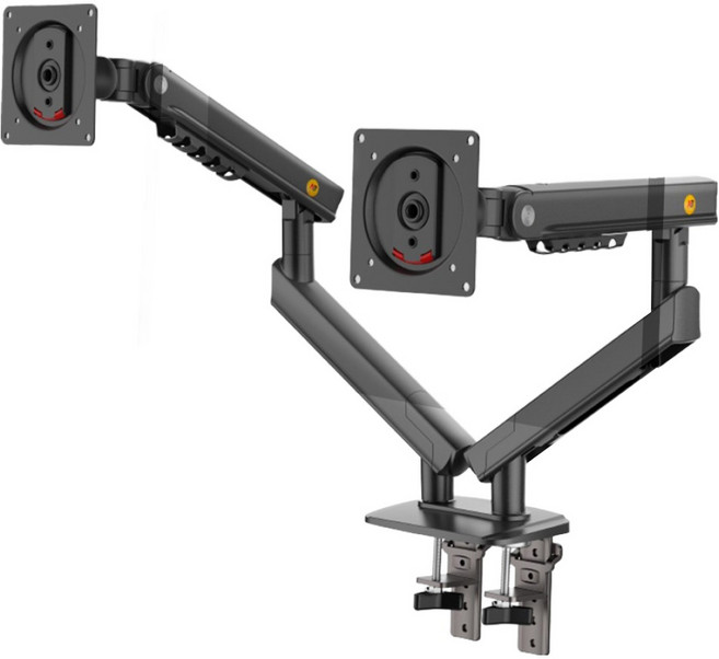 노스바유 듀얼 모니터암 A5C, 샌드블랙, 1개