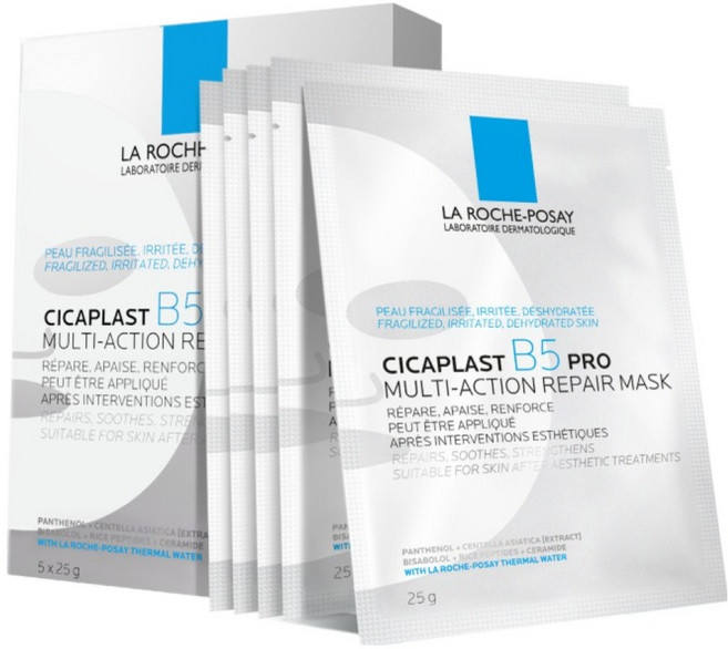 라로슈포제 시카플라스트 B5 프로 멀티액션 리페어 마스크, 1개, 5개입