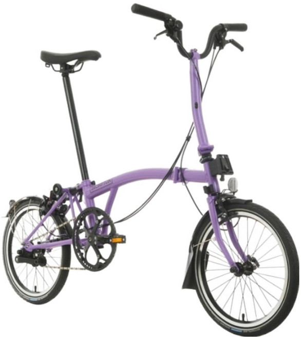 브롬톤 C 라인 12단 Mid 자전거 12kg 방문설치, Lilac Stone, 110cm, 1개