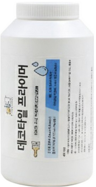 이씨코리아 인테리어필름 프라이머 데코타일용 수성 프라이머 접착제, 화이트
