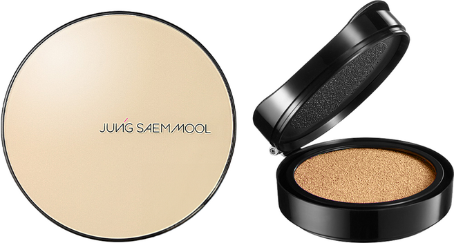 JUNG SAEM MOOL 鄭瑄茉 台灣公司貨 超持久光感裸膚氣墊粉餅 SPF50+ 附補充包, 19 白皙裸膚, 1個