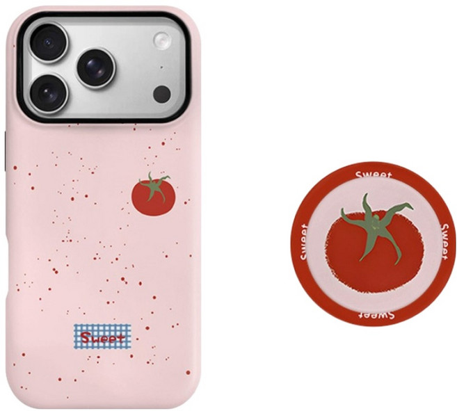 사인포스트 무드 일러스트 휴대폰 케이스 + 맥세이프 스마트톡 세트