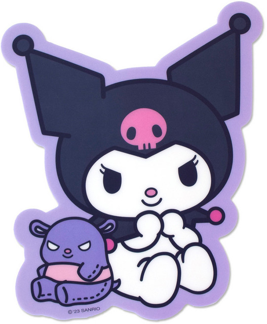 산리오 캐릭터즈 프렌드 마우스패드, {"디자인":"쿠로미"}, 1개, 쿠로미